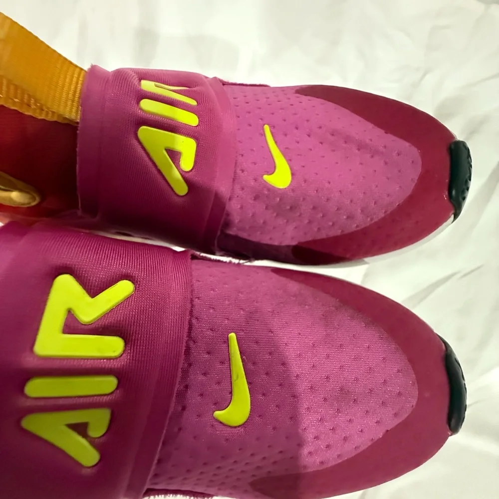 Nike Kids Air Max 270 Extreme SE PS Sunrise Slip On Sneakers Size 12c - Picture 10 of 10